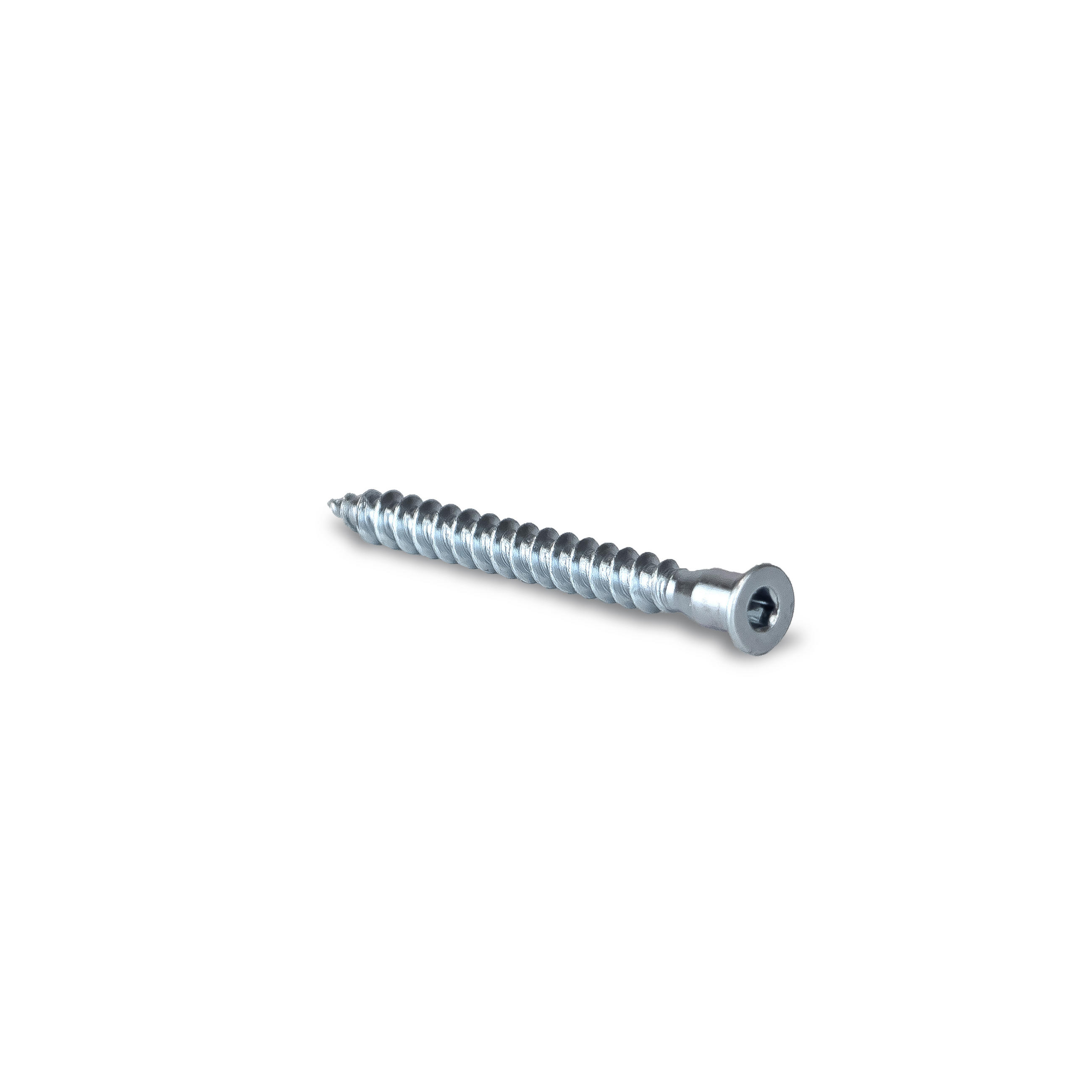 SCHRAUBEN, selbstschneidend, flacher Kopf mit Innensechskant, Durchmesser 5mm, 50mm, Stahl, verzinkt 500er-set - Zinkfarben, Metall (18/11cm) - EMUCA