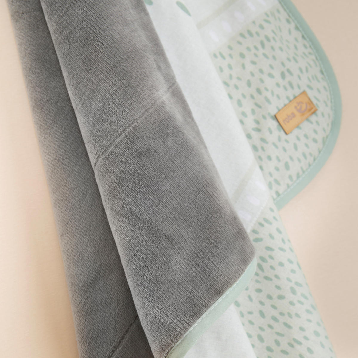 BABYDECKE 80 x 80 cm Woodland Buddies - Grün, Textil (80/80cm) - Roba