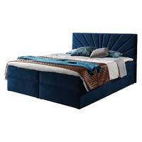BOXBETT Top 4 - Blau, Holz (180/200cm) - MIRJAN24