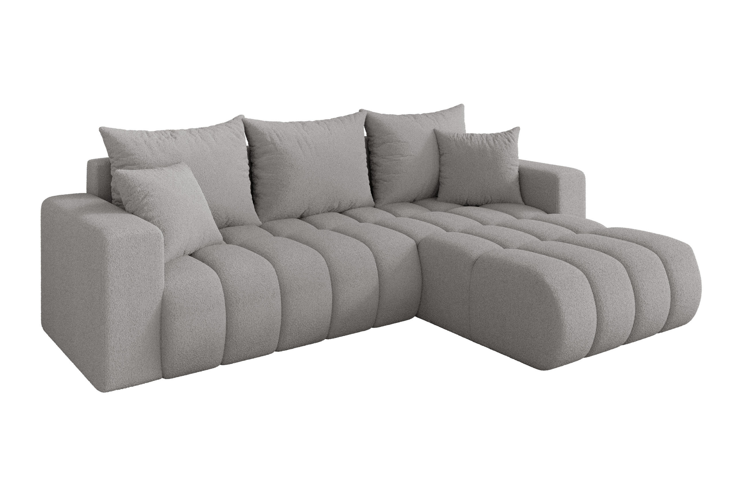 Altdecor Ecksofa Silber 277x194 cm