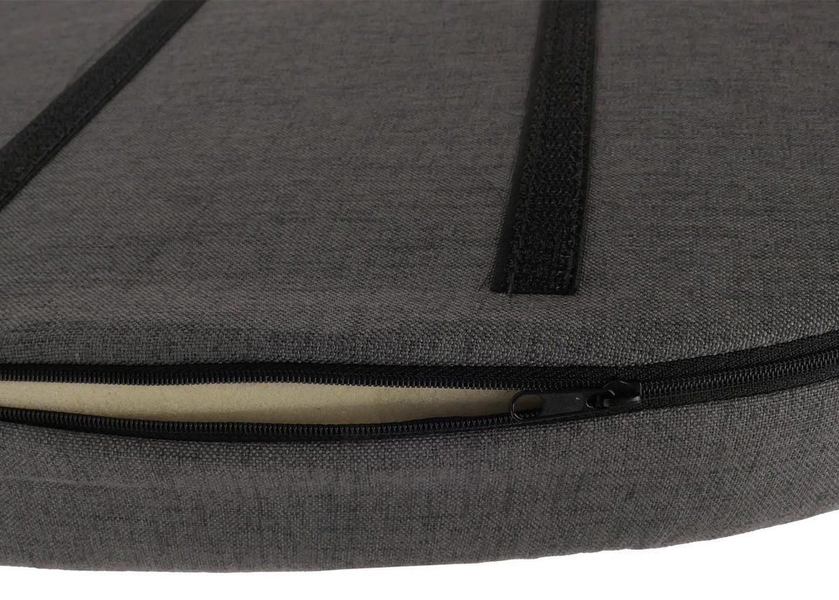 ESSZIMMERSTUHL Grau 2er-Set - Grau, Textil (50/92/60cm) - MCW