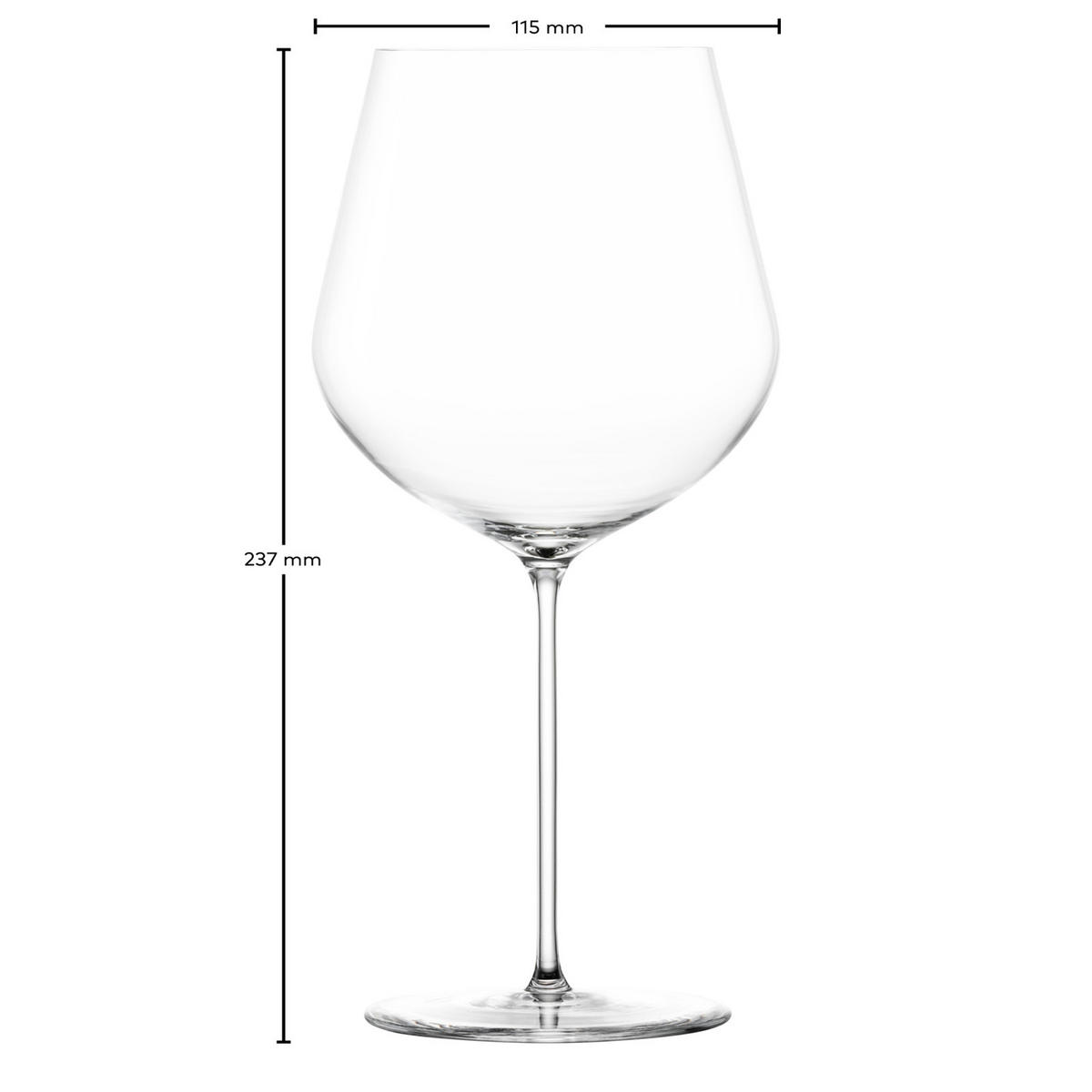 BURGUNDER ROTWEINGLÄSER VUELO transparent 848 ml 6er Set - Transparent, Glas (0.85L) - Zwiesel Glas