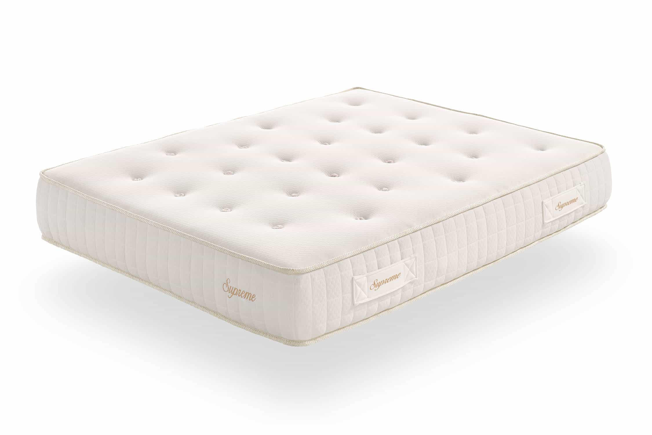 MATRATZE Supreme Taschenfederkern, 160x200cm - Beige, Textil (160/200cm) - Moonia