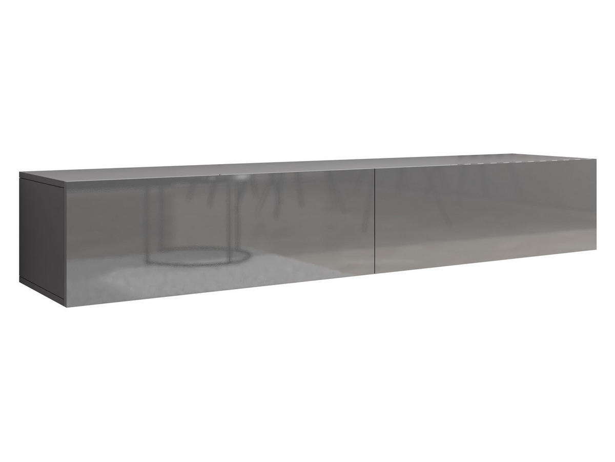 TV-LOWBOARD Vigo 180 - Grau, Holzwerkstoff (180/30/40cm) - MIRJAN24