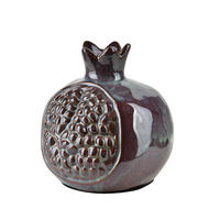 DEKOFIGUR Saggio lila 12/12/13 cm Keramik - Lila, Keramik (12/13/12cm) - Mondex