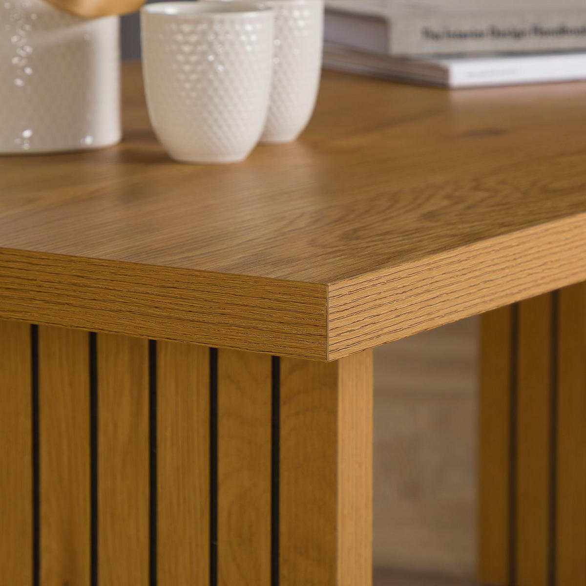 COUCHTISCH RIKA Wildeiche - Wildeiche, Holzwerkstoff (60/120/45cm) - IDIMEX