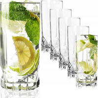 KADAX Trinkglas Literatka 6 Stk. 325 ml - Transparent, Glas (0.325L) - KADAX