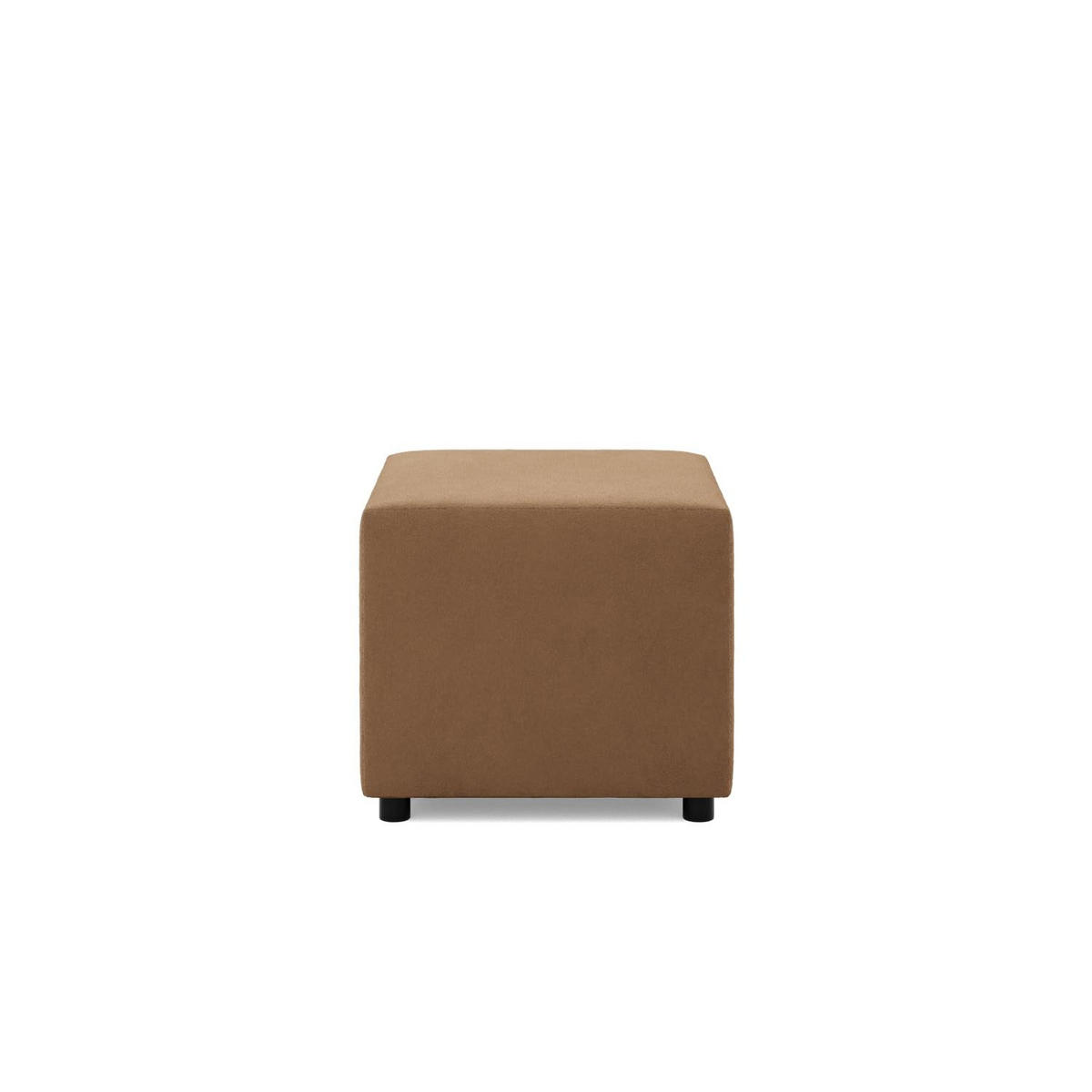 SITZPOUF 50 X 50 NEO, Braun - Braun, Textil (51/40/51cm)