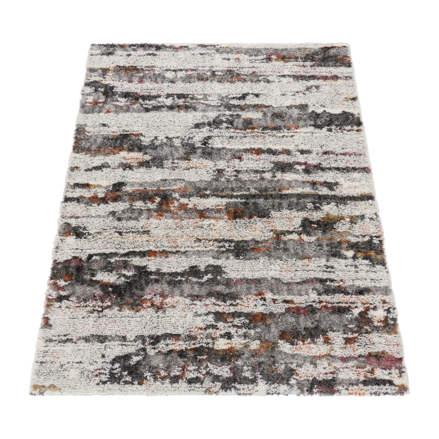 Paco Home Hochflorteppich Mehrfarbig 140x200 cm