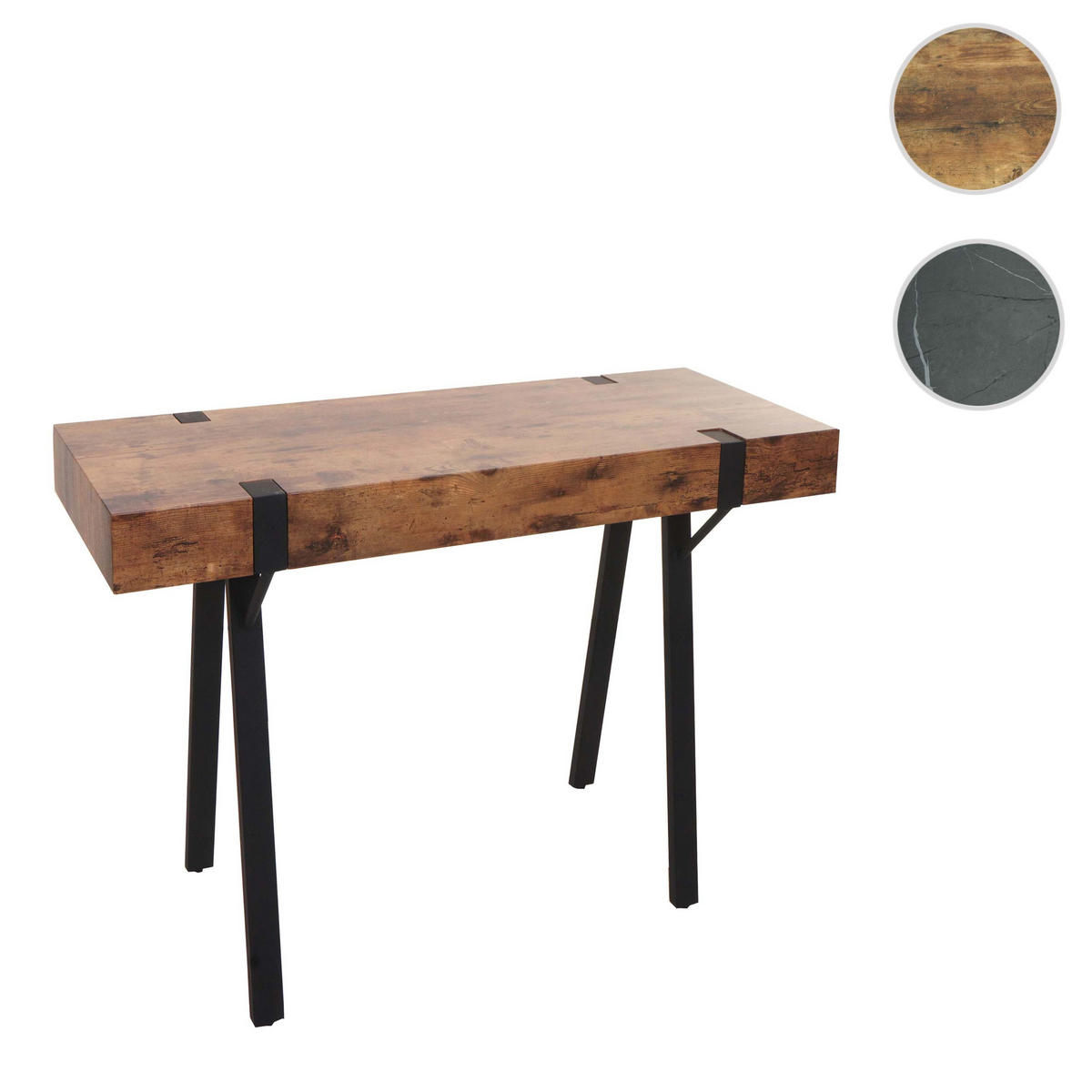 KONSOLENTISCH eckig Braun - Braun, Holz (40/100/75cm) - MCW
