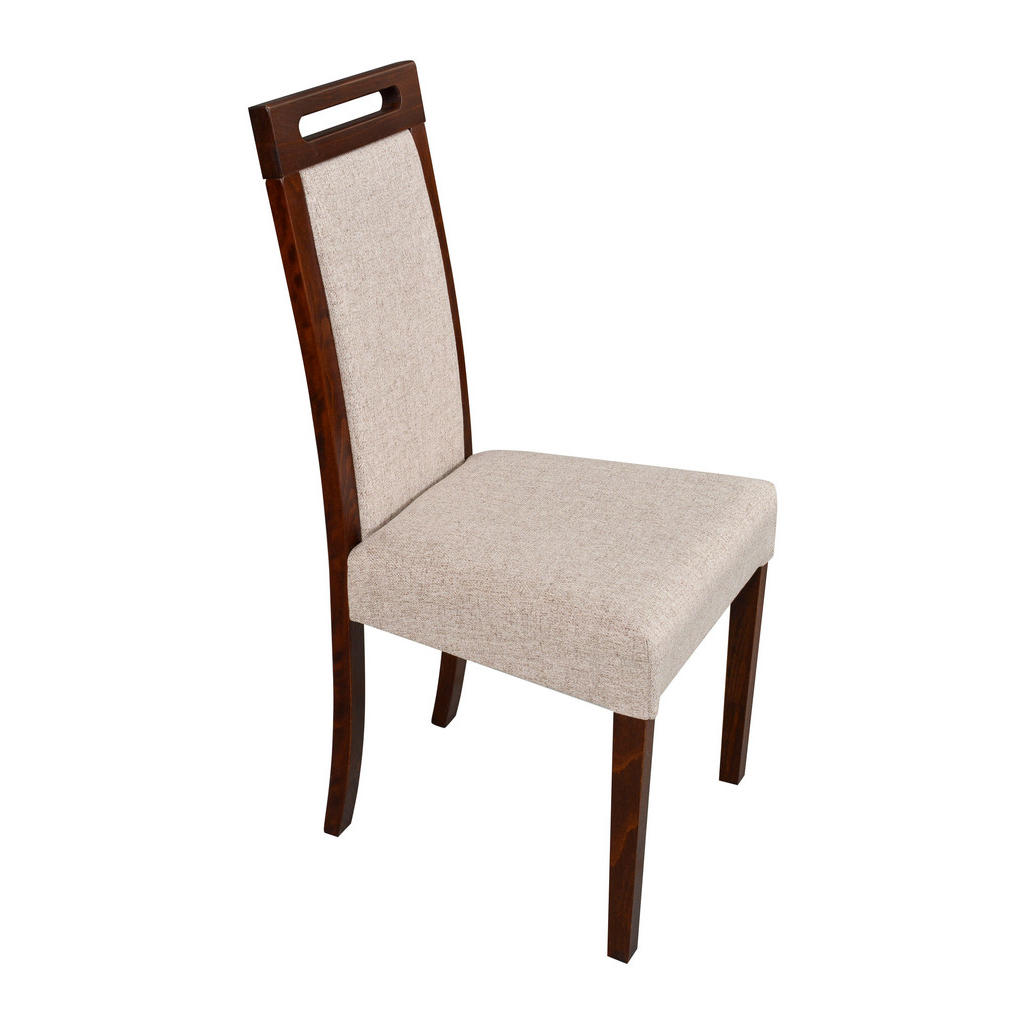 Thumbnail - Leaf Design Esszimmerstuhl, Nussbaum, Champagner, Holz, Echtholz,Buche, Holz Optik, 45x96x41 cm, Esszimmer, Stühle, Essz...