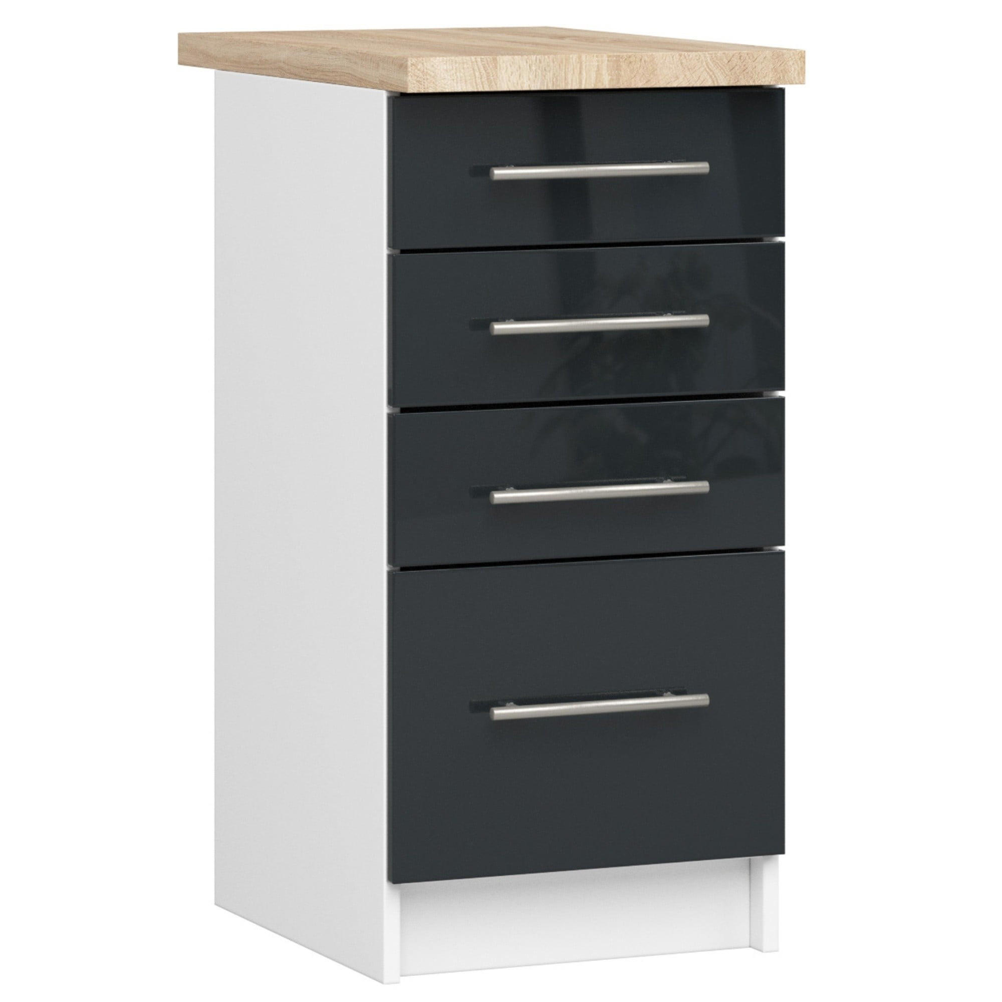 Raumhirsch Furniture Unterschrank Weiß 40x85x46 cm