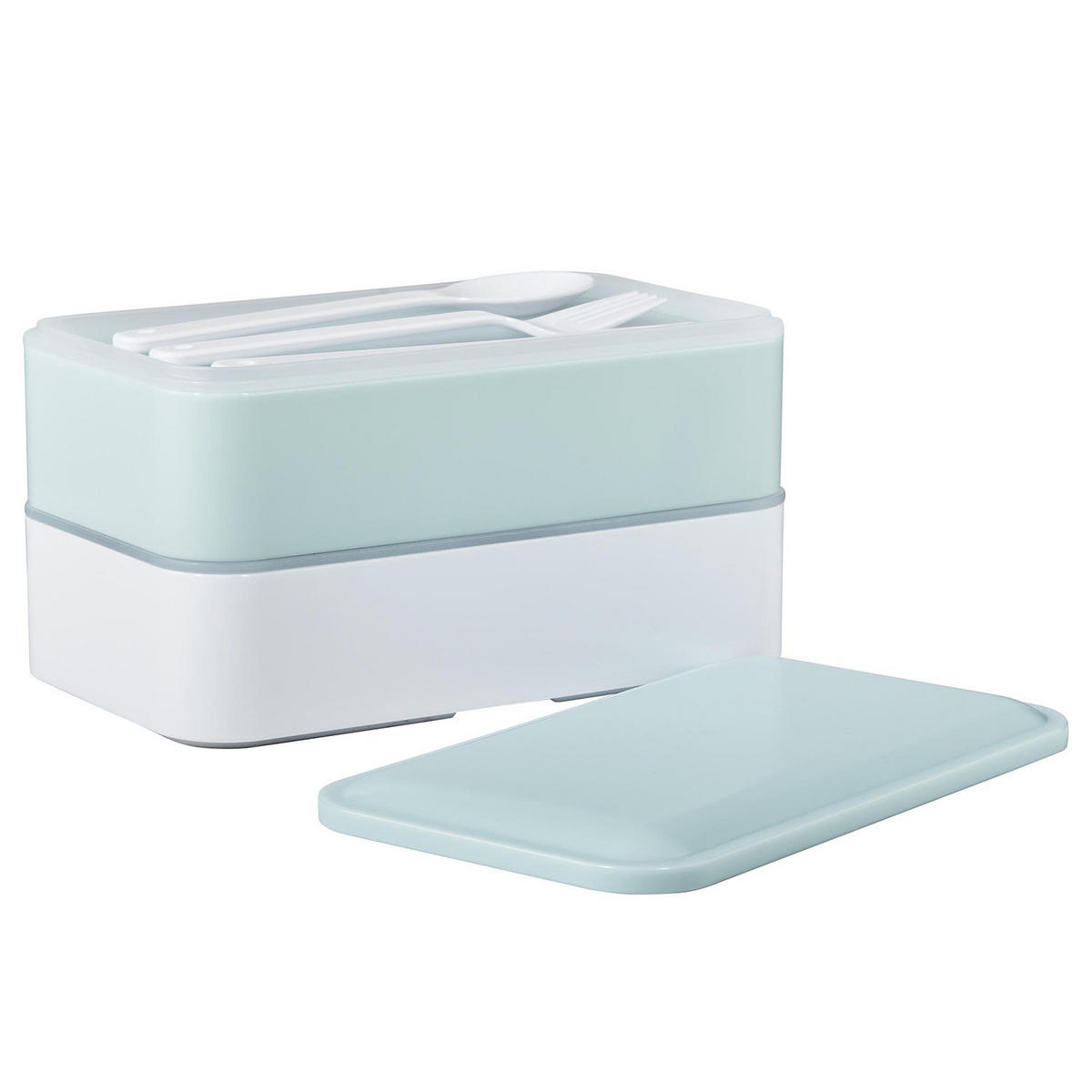 LUNCHBOX (4er Set) Snack Pack - Blau, Kunststoff (11/10/19cm) - Butlers