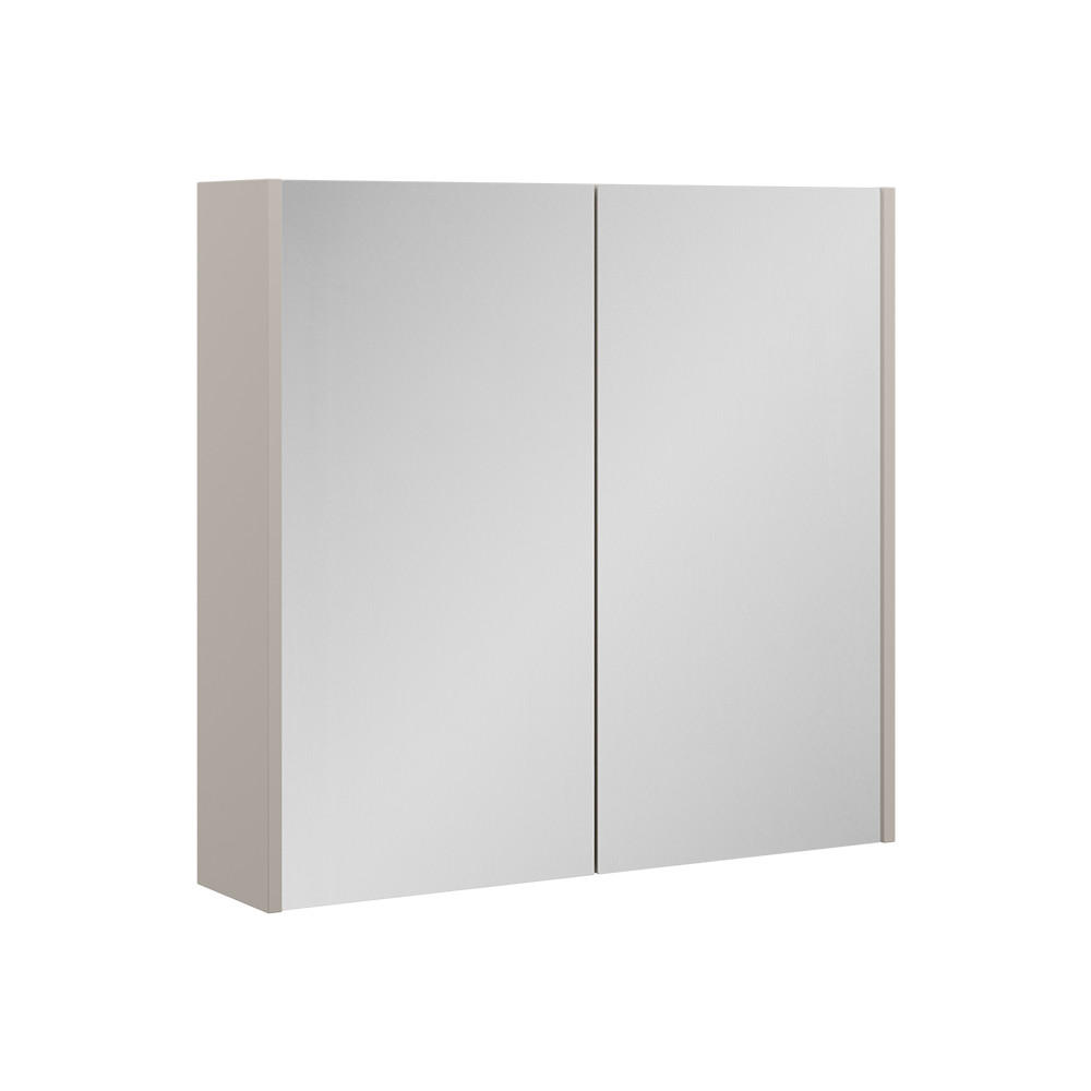 BADRUMSSPEGELSKÅP Ruford Kaschmir 80x75.8 cm med 2 spegeldörrar Kashmir 75.8/80/18 cm