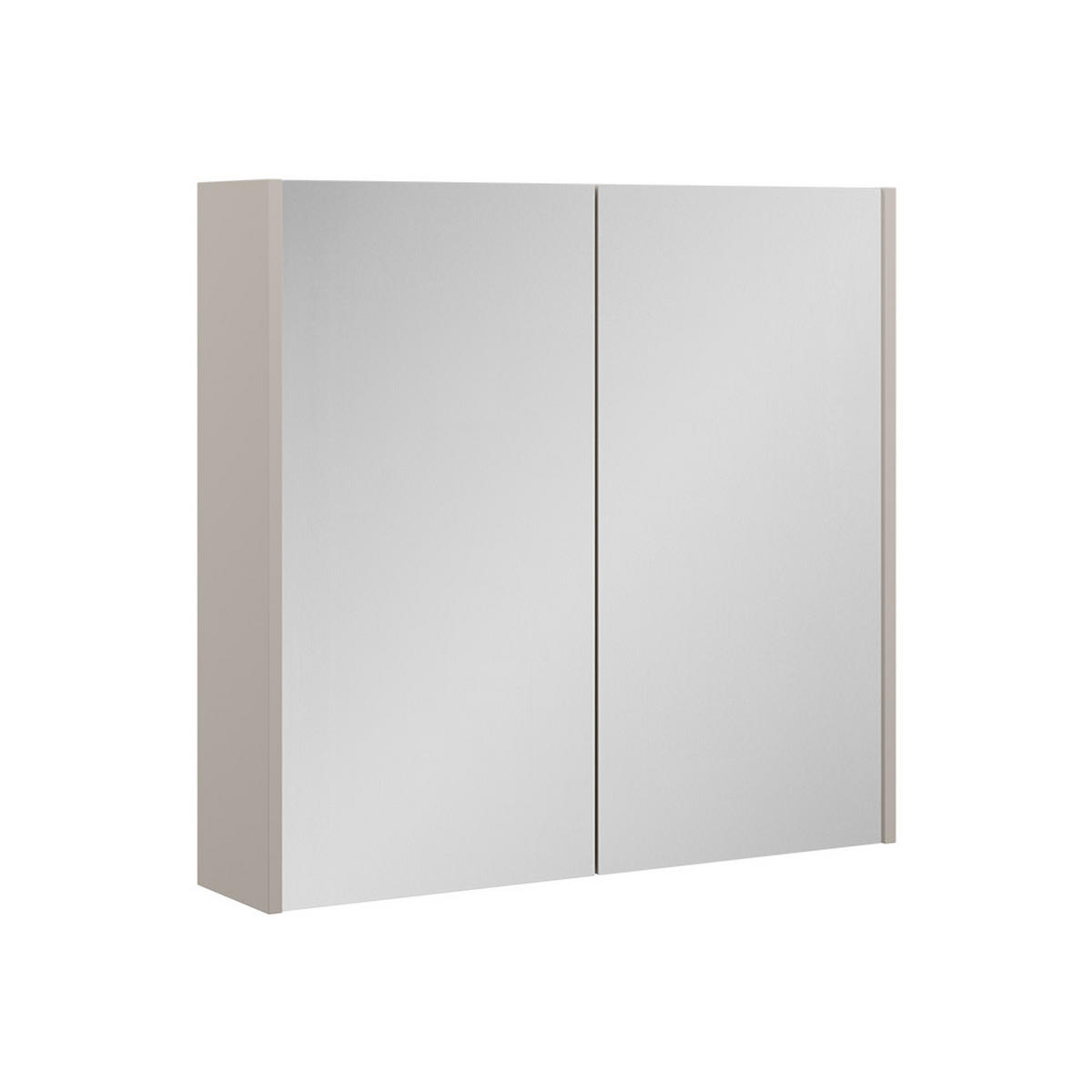 SPIEGELSCHRANK Ruford Cashmere 80 x 75.8 cm mit 2 Spiegeltüren - Kaschmir, Holzwerkstoff (80/75.8/18cm) - Vicco