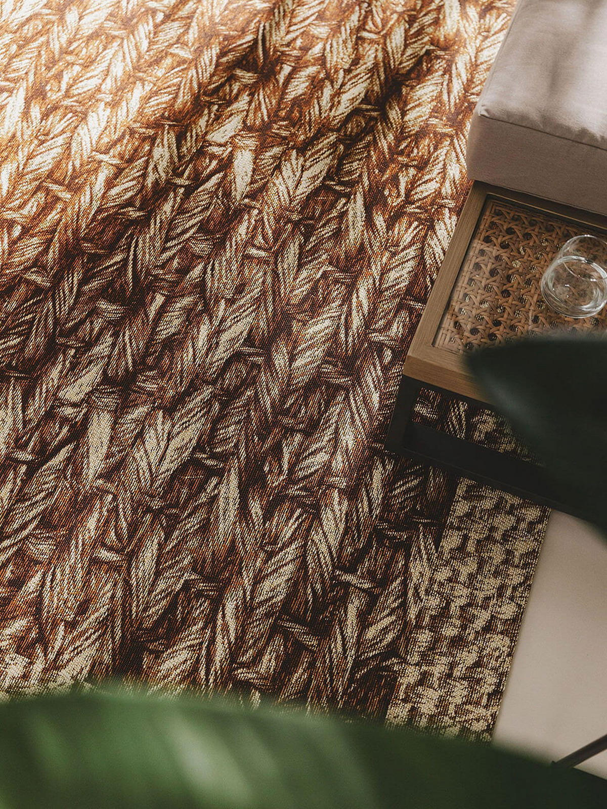 TEPPICH In- & - Beige, Kunststoff/Textil (160/1cm) - KUNSTLOFT