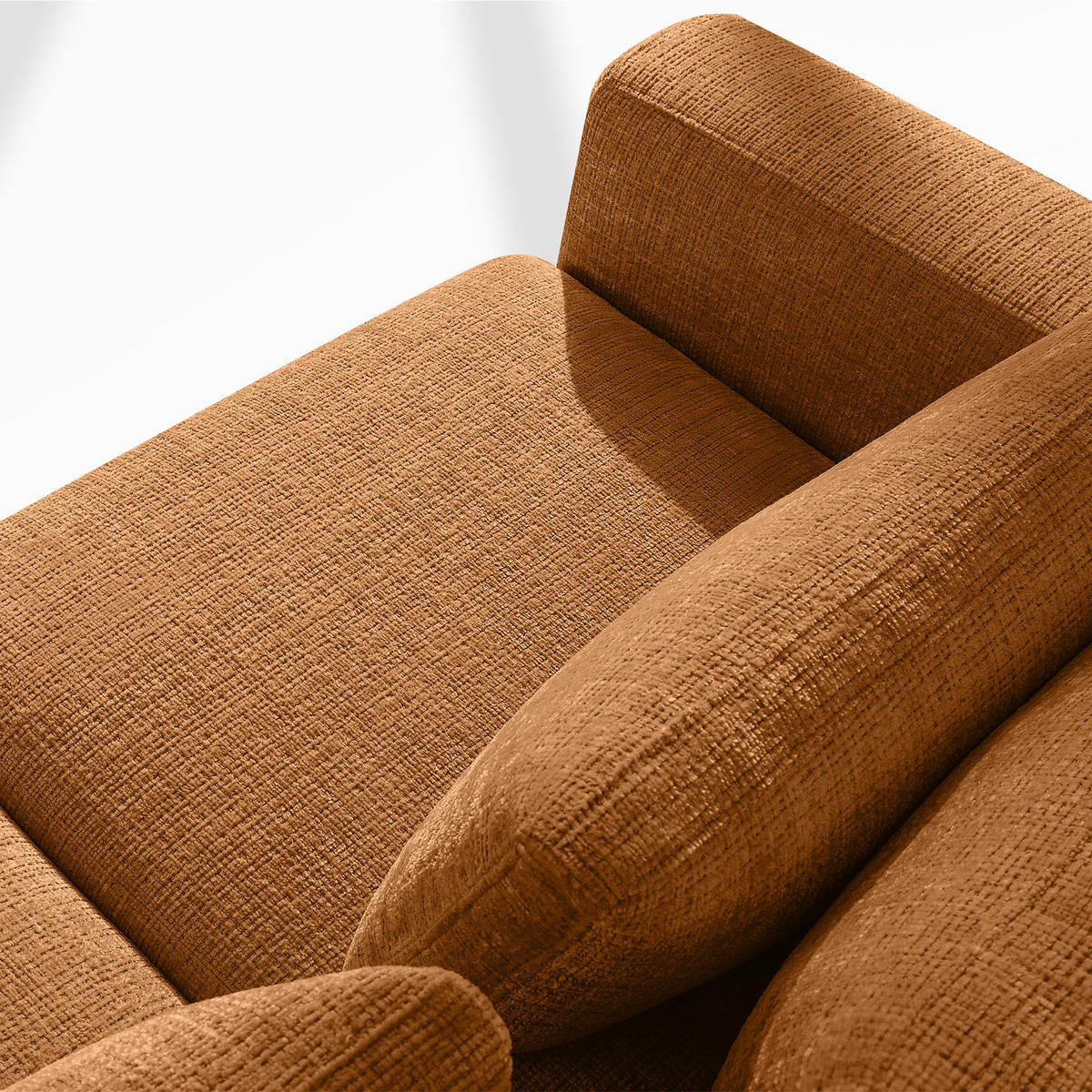 ECKSOFA XL rechts VERUS - Rot, Holz/Holzwerkstoff (377/328cm) - KONSIMO®