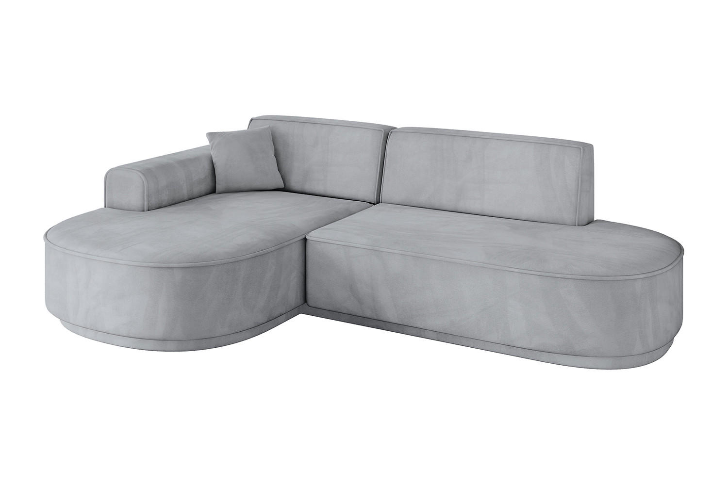 Altdecor Ecksofa Grau 243x171 cm