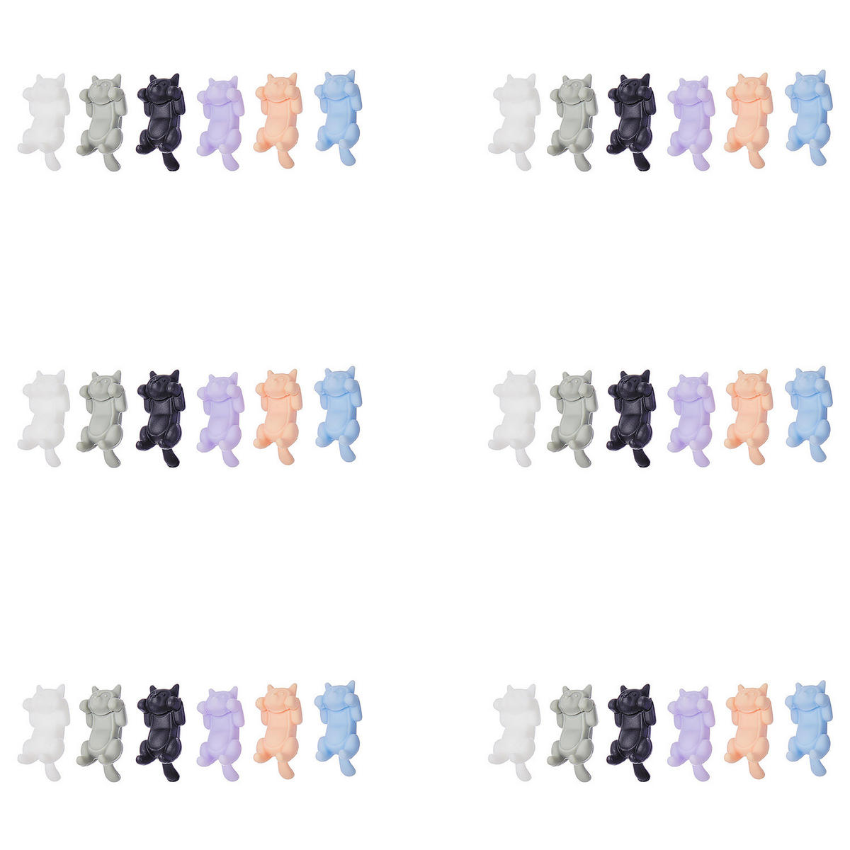 GLASMARKER (6er Set) My Drink - Multicolor, Kunststoff (1.5/1.2/5cm) - Butlers