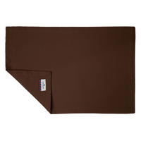 TISCH-SET 6 TEILIG DOVE - Teakfarben, Textil (35/50cm) - Tom Tailor