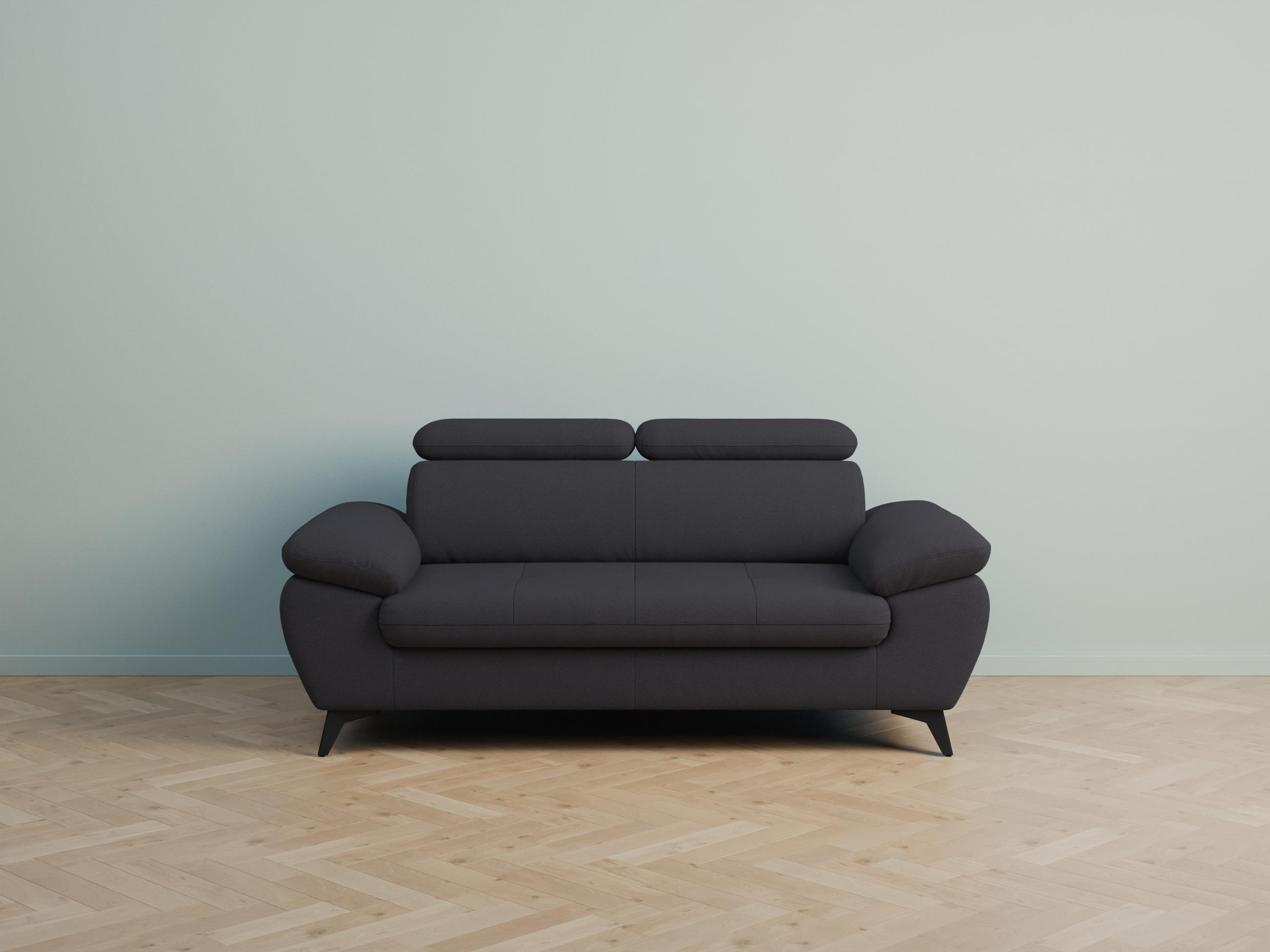 foamnova 2,5-Sitzer Dunkelblau 194x84x100 cm