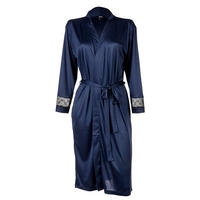 BADEMANTEL Damen Kimono Blau Modal - Blau, Textil (XSnull) - Joop!