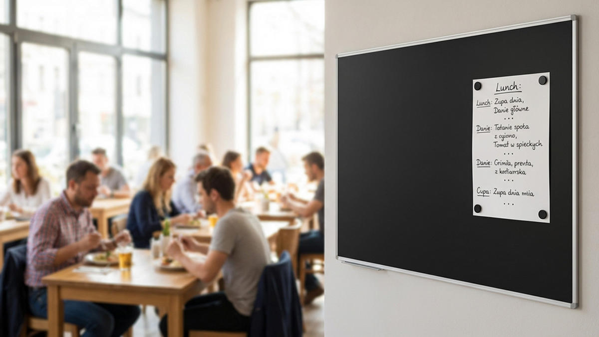 SCHWARZE magnetische Kreidetafel mit Alurahmen Premium EXPO 180x120cm - Schwarz, Metall (180/120/1.6cm) - ALLboards