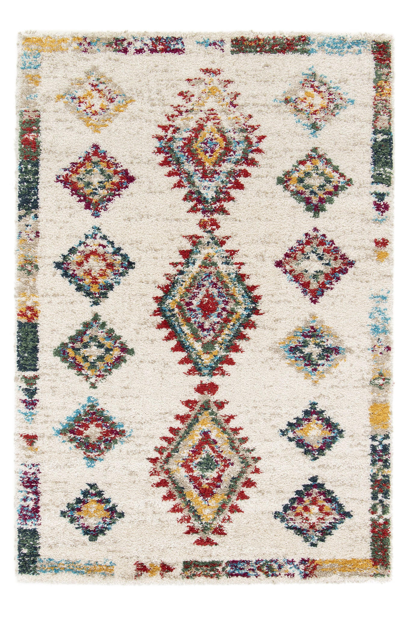 TEPPICH weich voluminös mehrfarbig - Multicolor, Textil (160/230cm) - AFK Living