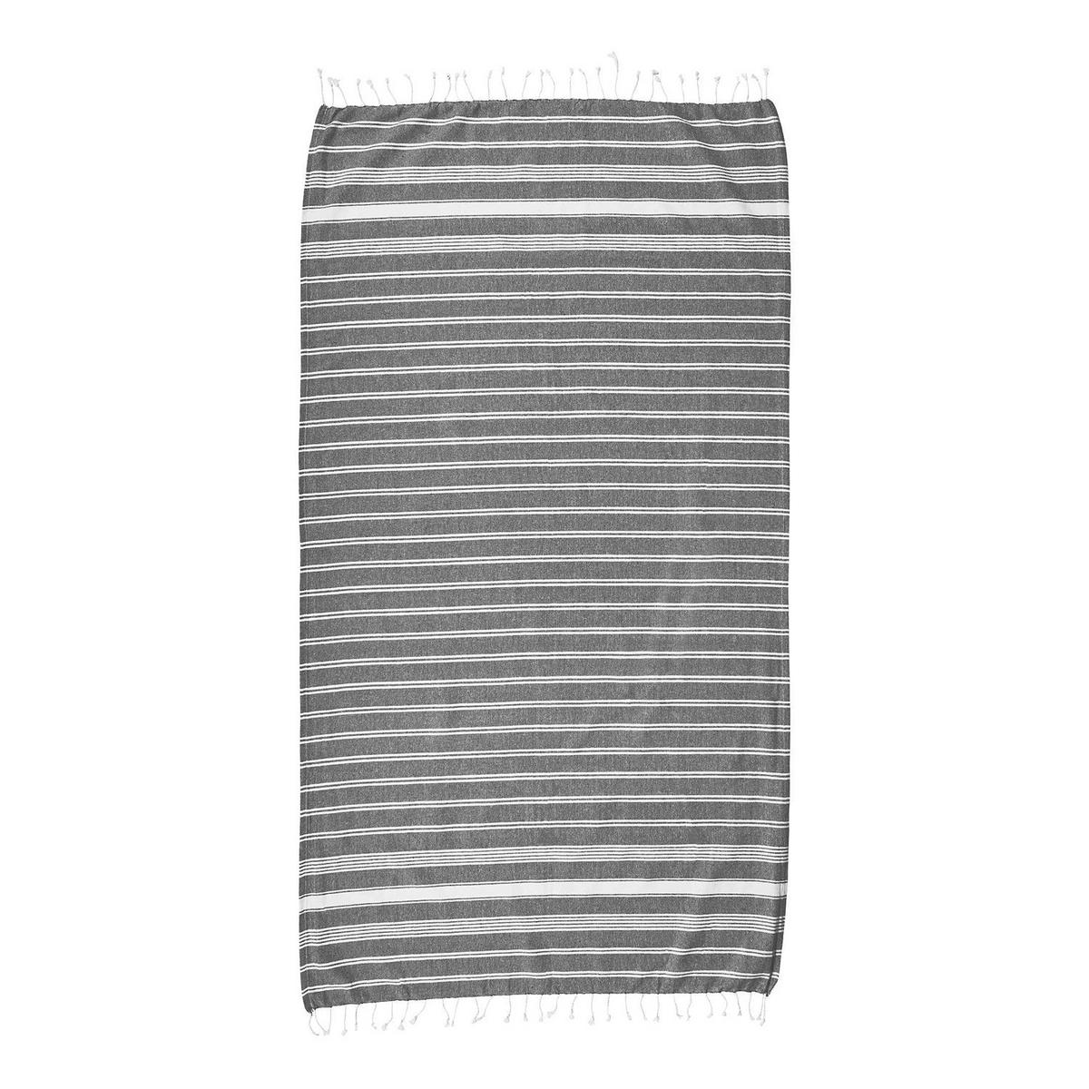 HAMAMTUCH Surfside - Anthrazit, Textil (90/170cm) - Butlers