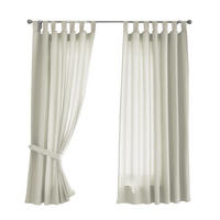 VORHANG 2ER SET POTSDAM HxB 175x140 cm Creme - Creme, Textil (140/175cm) - Gardinenbox