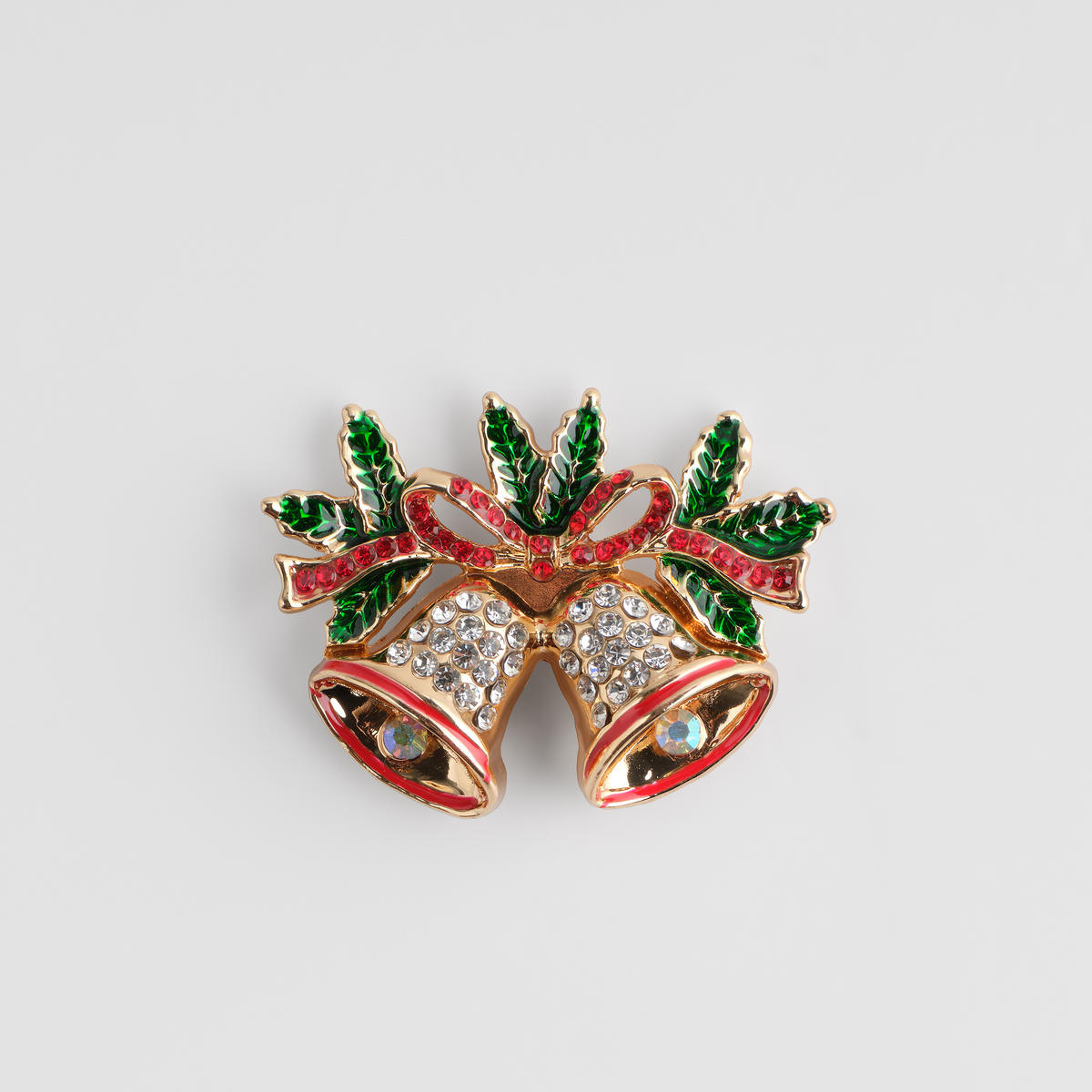 MAGNET Xmass bell, Dekorative Weihnachtsdeko - Grün, Metall (4/1/12cm) - home&you