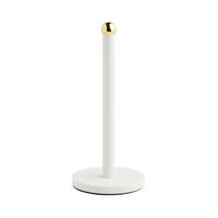 PAPIERHALTER Palla - Goldfarben/Weiß, Metall (15/34.5/15cm) - home&you