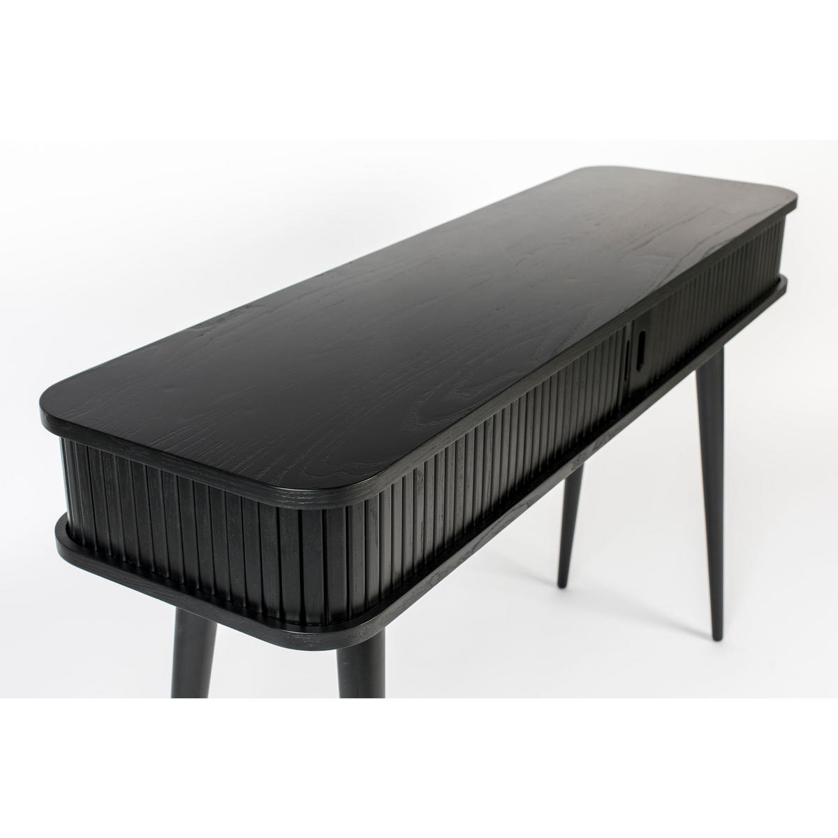 KONSOLENTISCH Barbier Holz Schwarz - Schwarz, Holz (35/120/74cm) - Zuiver