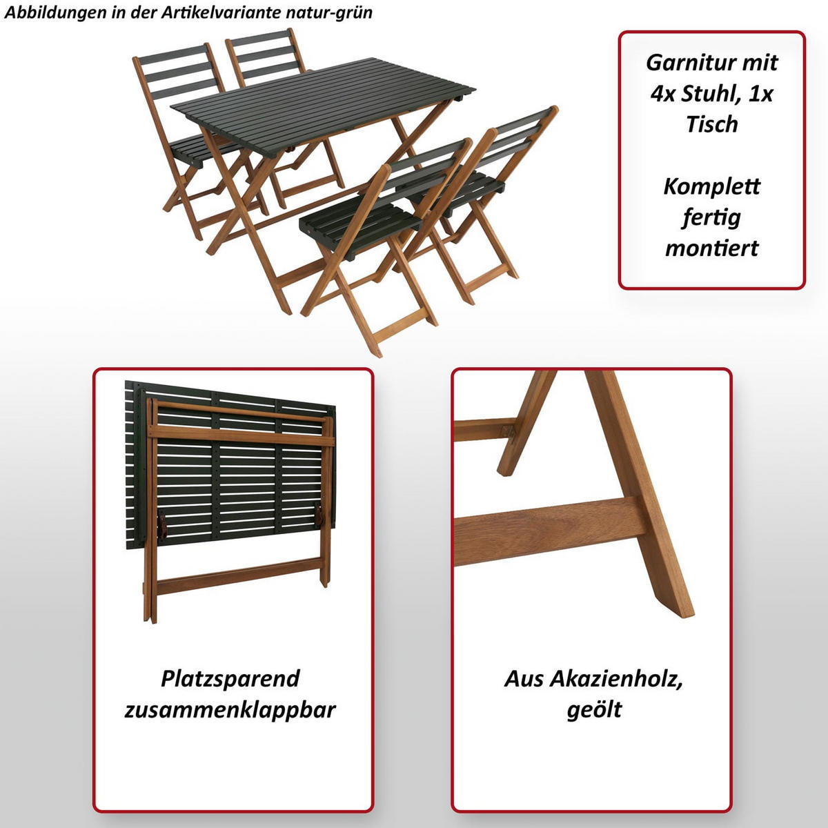 SITZGRUPPE Braun, Schwarz - Schwarz/Braun, Holz - MCW