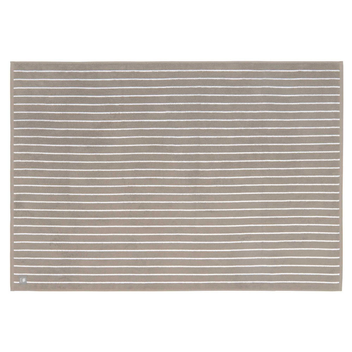 DUSCHTUCH NEEDLESTRIPE - Grau, Textil (100/150cm) - Musterring