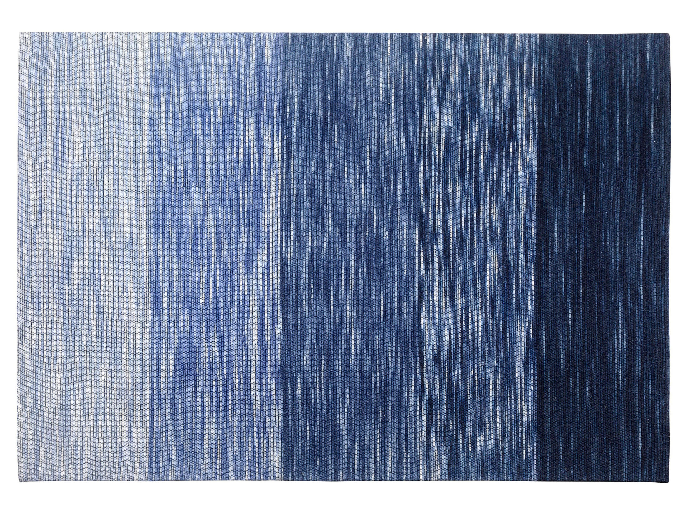 KURZFLOR-TEPPICH Kapakli 200/140 cm - Blau, Textil (140/200cm) - Beliani