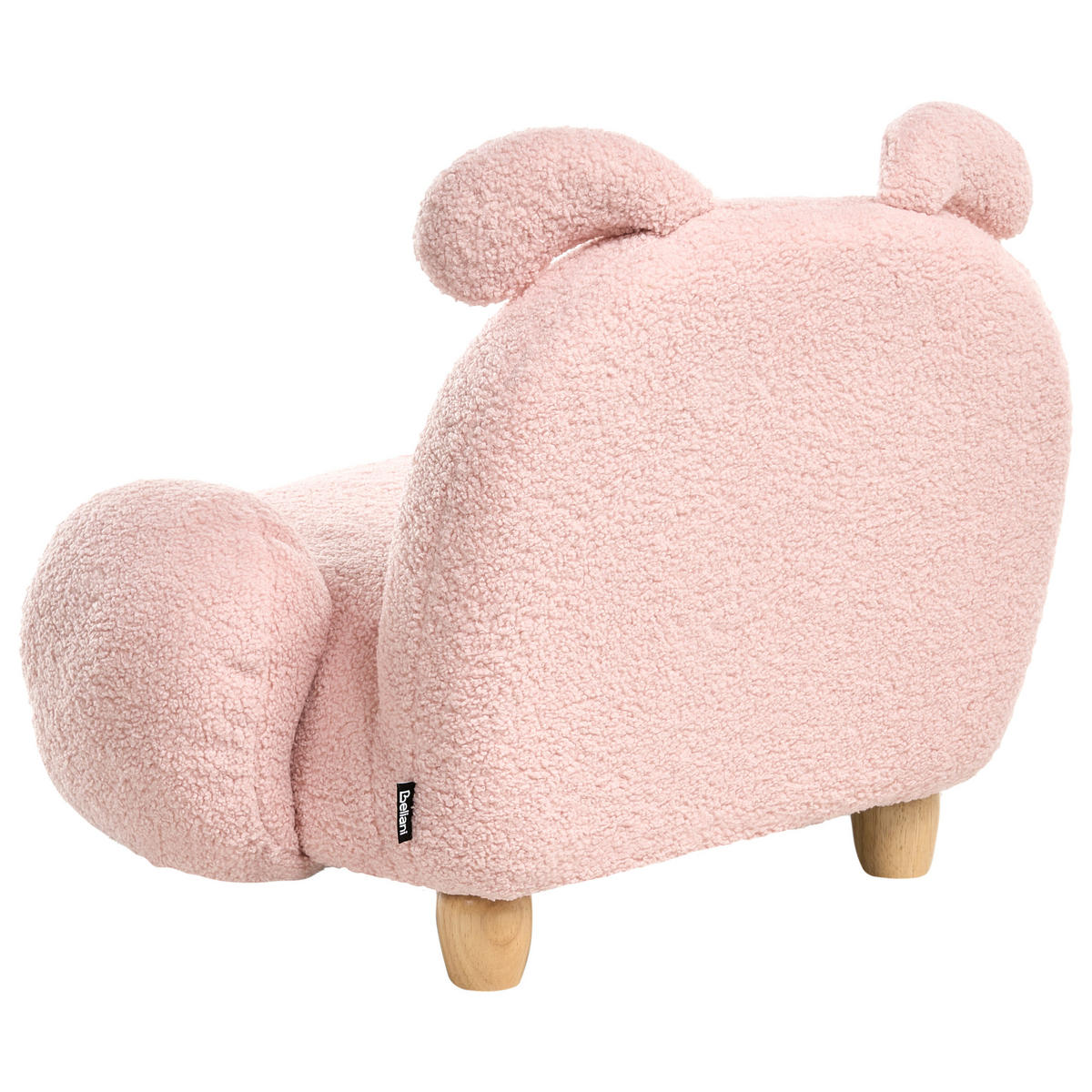 OTROŠKI FOTELJ pastelno roza Kanna - pink, tekstil (65/45/51cm) - Beliani