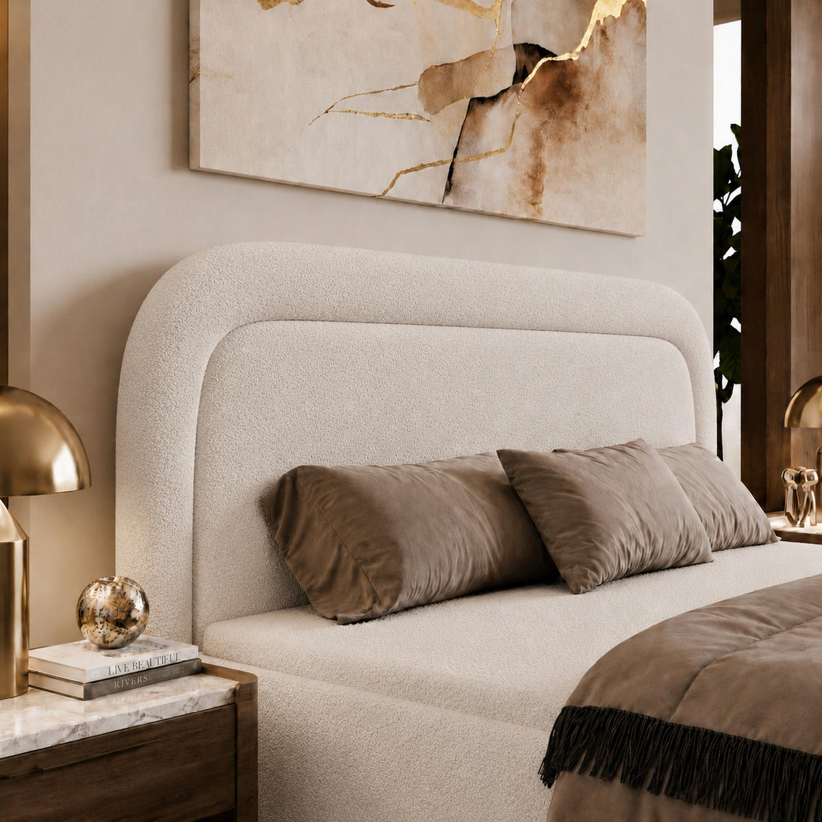BOXBETT Bonito mit Topper 180x200 Mintgrün - Mintgrün, Textil (180/200cm) - Luxkor24