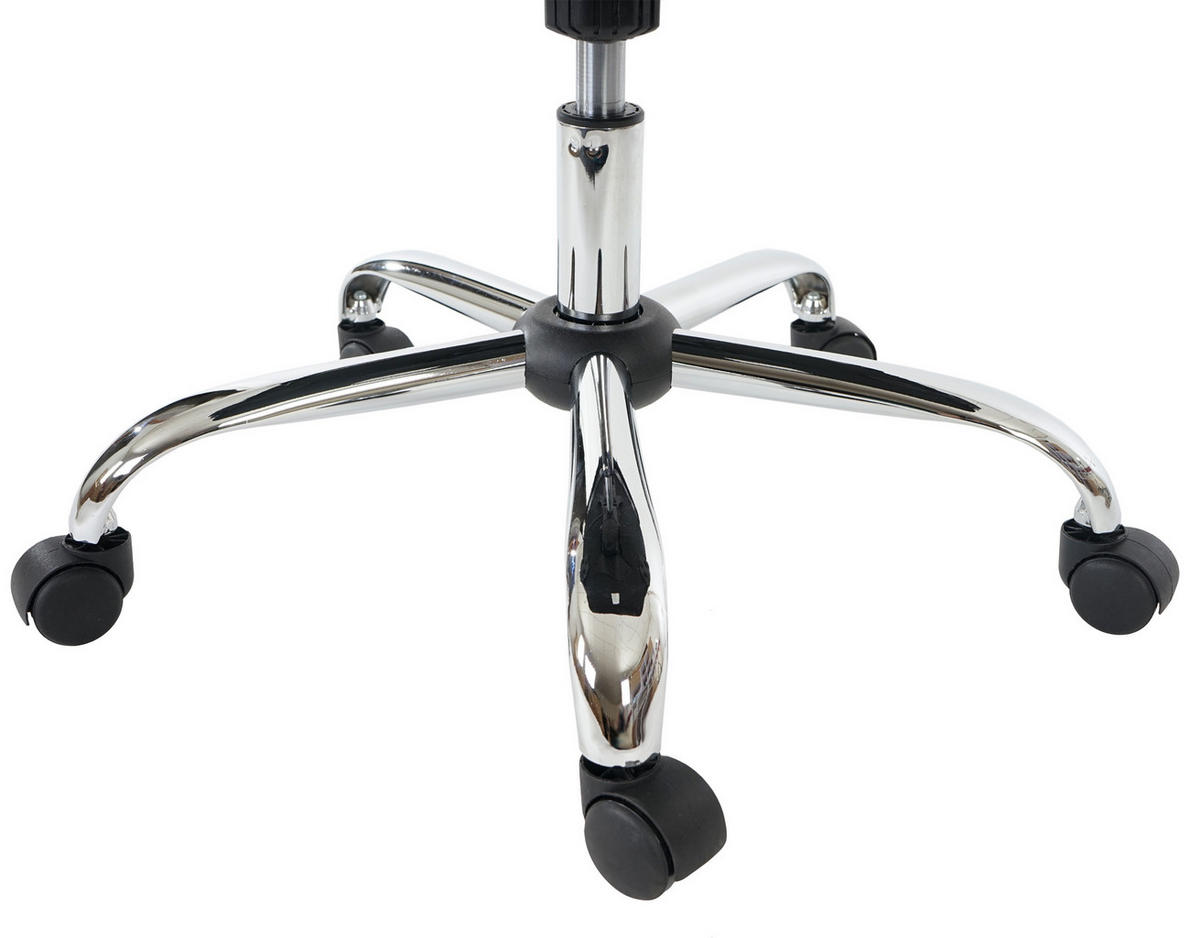 DREHSTUHL Helsinki HxBxT 121x67x60cm Sitzhöhe 47cm Kunstleder Textil Schwarz - Schwarz, Kunststoff (67/121/60cm) - PROREGAL