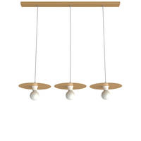 HÄNGELEUCHTE - Goldfarben, Metall (30/30/7cm) - Lumicom