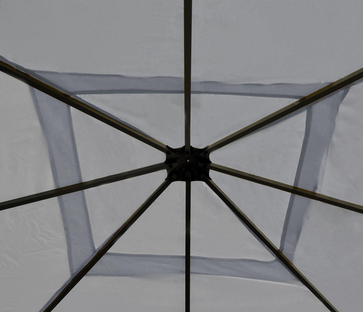 ERSATZBEZUG DACH FÜR PERGOLA CALPE Hellgrau - Hellgrau, Textil (380/1/380cm) - MCW