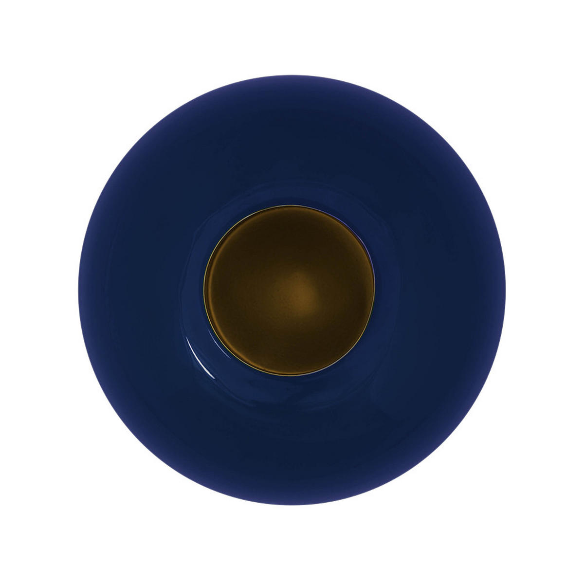 VASE Metal blau 23 cm - Blau, Metall (23cm) - Pip Studio