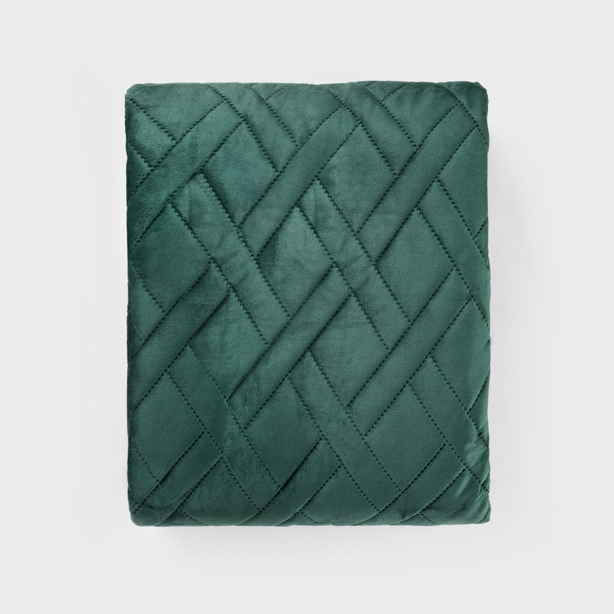 TAGESDECKE Tuala grün 200/220 cm - Grün, Textil (200/220cm) - Homla