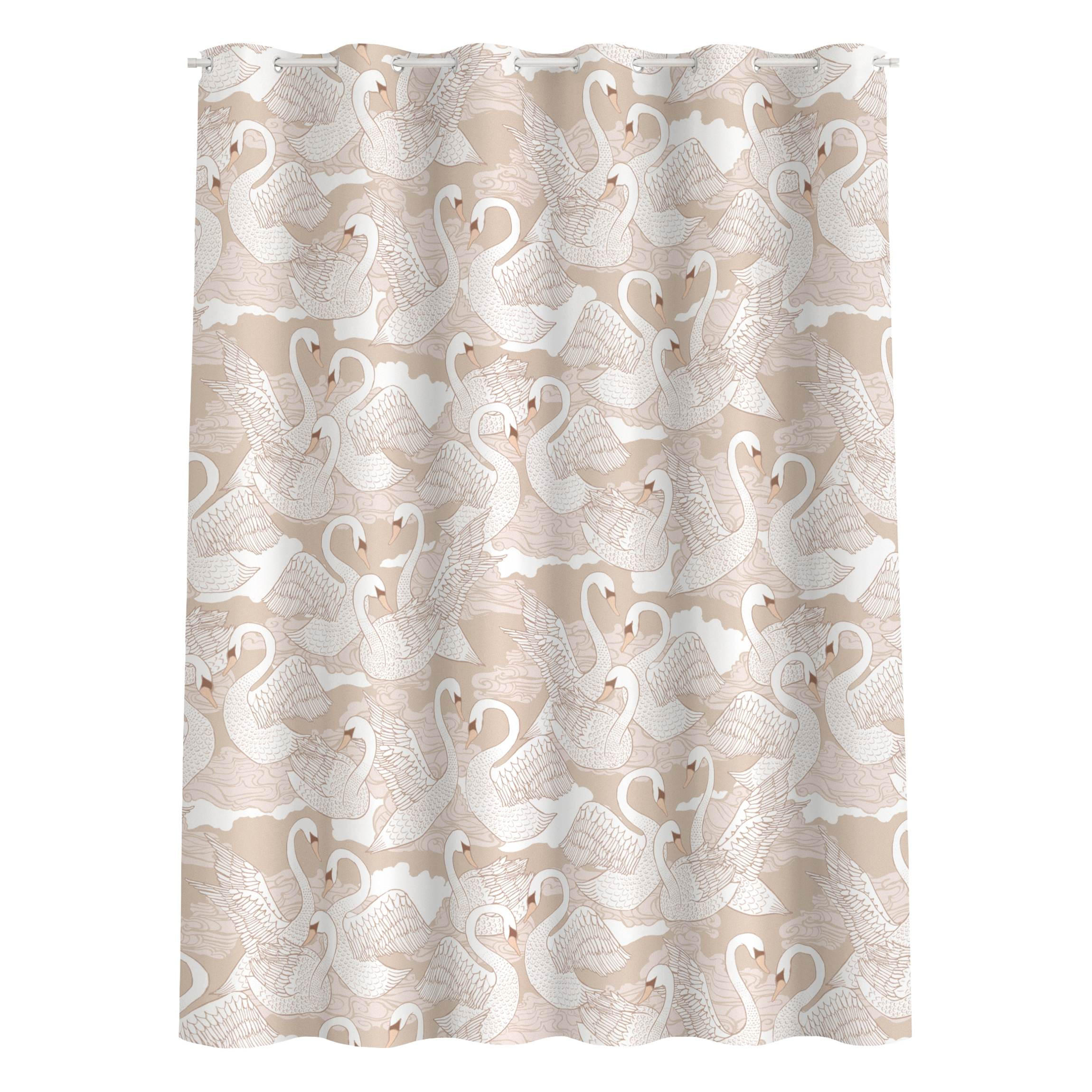 Bilderwelten Duschvorhang Beige 180x180 cm