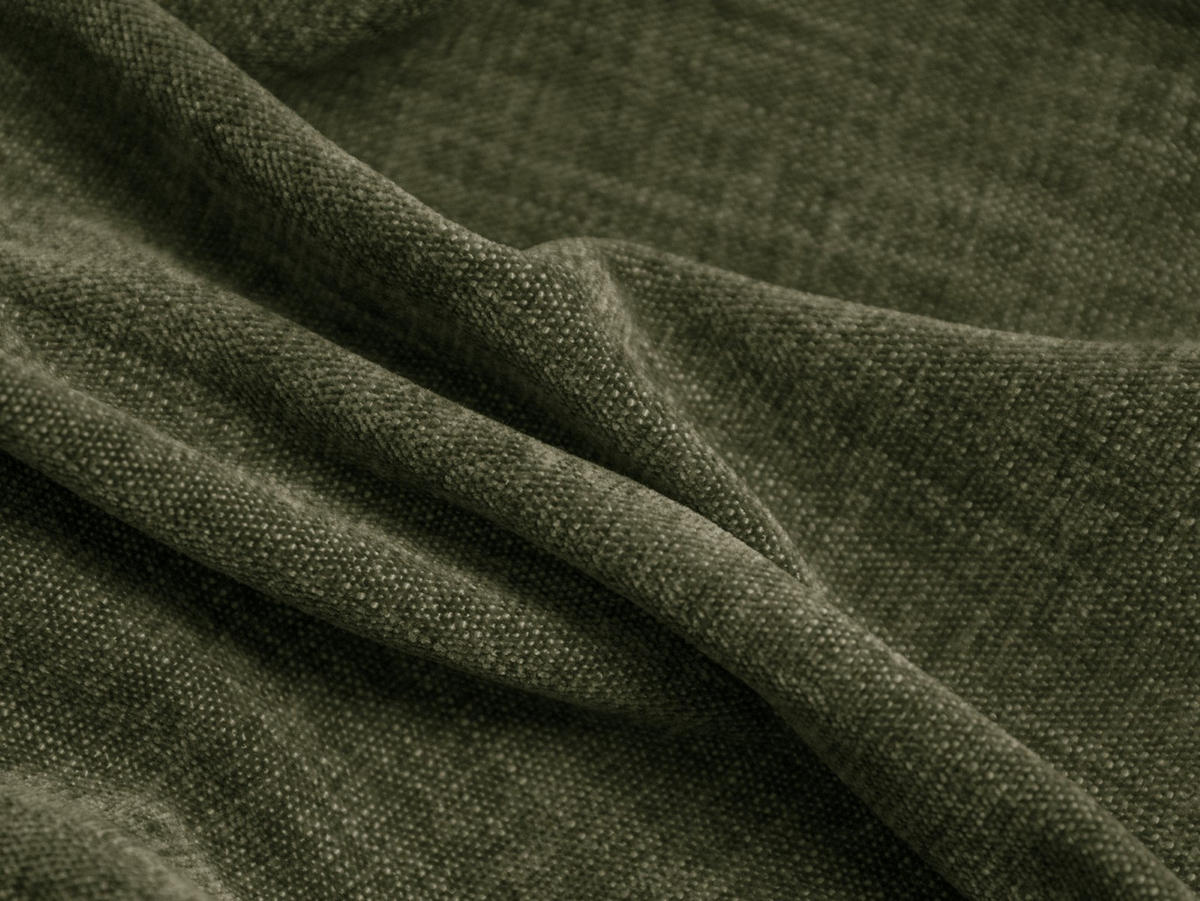 SOFA modular Martina aus strukturiertem Stoff grün 4 Sitzplätze - Grün, Textil (320/75/106cm) - Micadoni