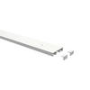 GARDINENSCHIENE / OBJEKTSCHIENE Primax 100 cm, 2-läufig Weiß - Weiß, Metall (4.3/0.9/100cm) - INTERDECO