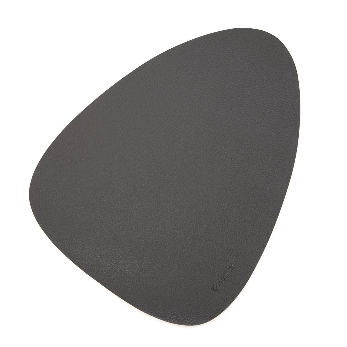 TISCHUNTERLAGE Femelo grau 38 cm 6er-Set - Grau, Textil (38/38cm) - Homla