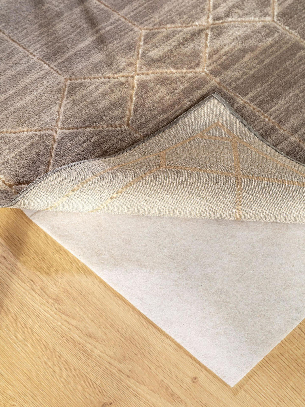 TEPPICH Daisy Grau 100x150 cm - Grau, Textil (100/1cm) - KUNSTLOFT