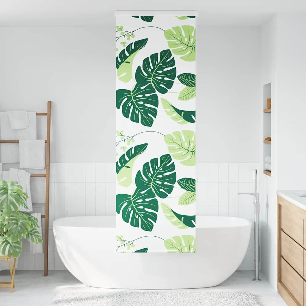 Mcboson Duschvorhang Weiß 70x240 cm