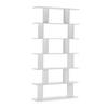 REGAL Osaka 6 fächern weiße Farbe - Weiß, Holzwerkstoff (98/191/25cm) - VS Venta-stock
